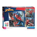 Clementoni puzzel 3x48pcs spiderman