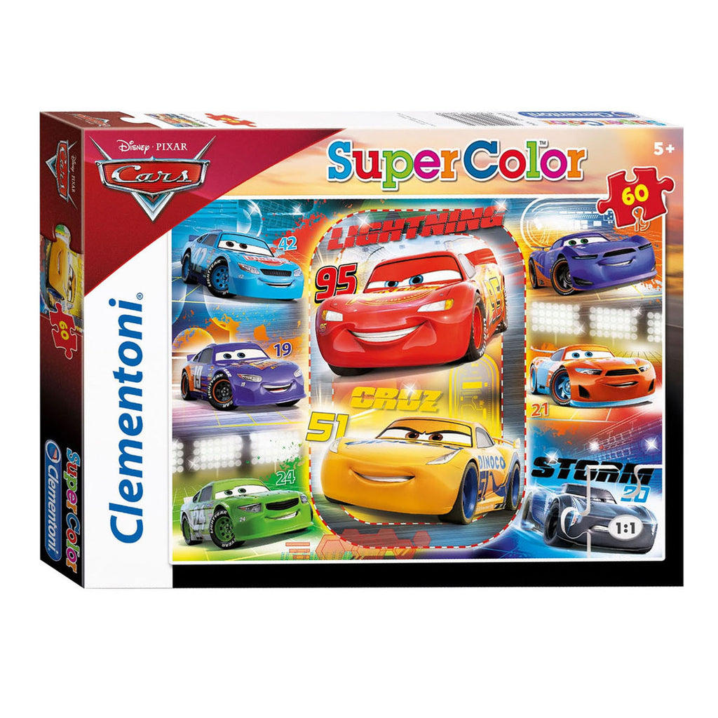 Clementoni disney cars puzzel met 60 stukjes