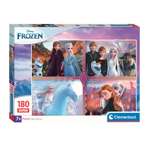 Clementoni legpuzzel super color disney frozen, 180st.
