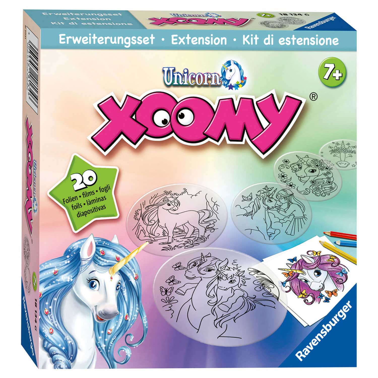 xoomy refill unicorn uitbreidingsset