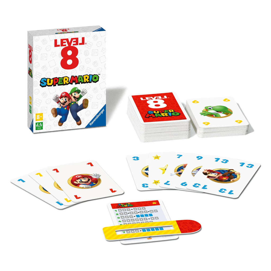 Ravensburger level 8 - super mario kaartspel