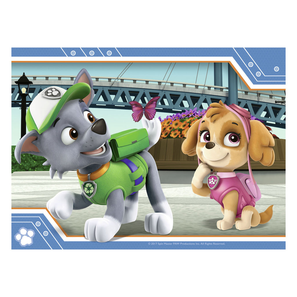 Ravensburger puzzel paw patrol, 4-in-1