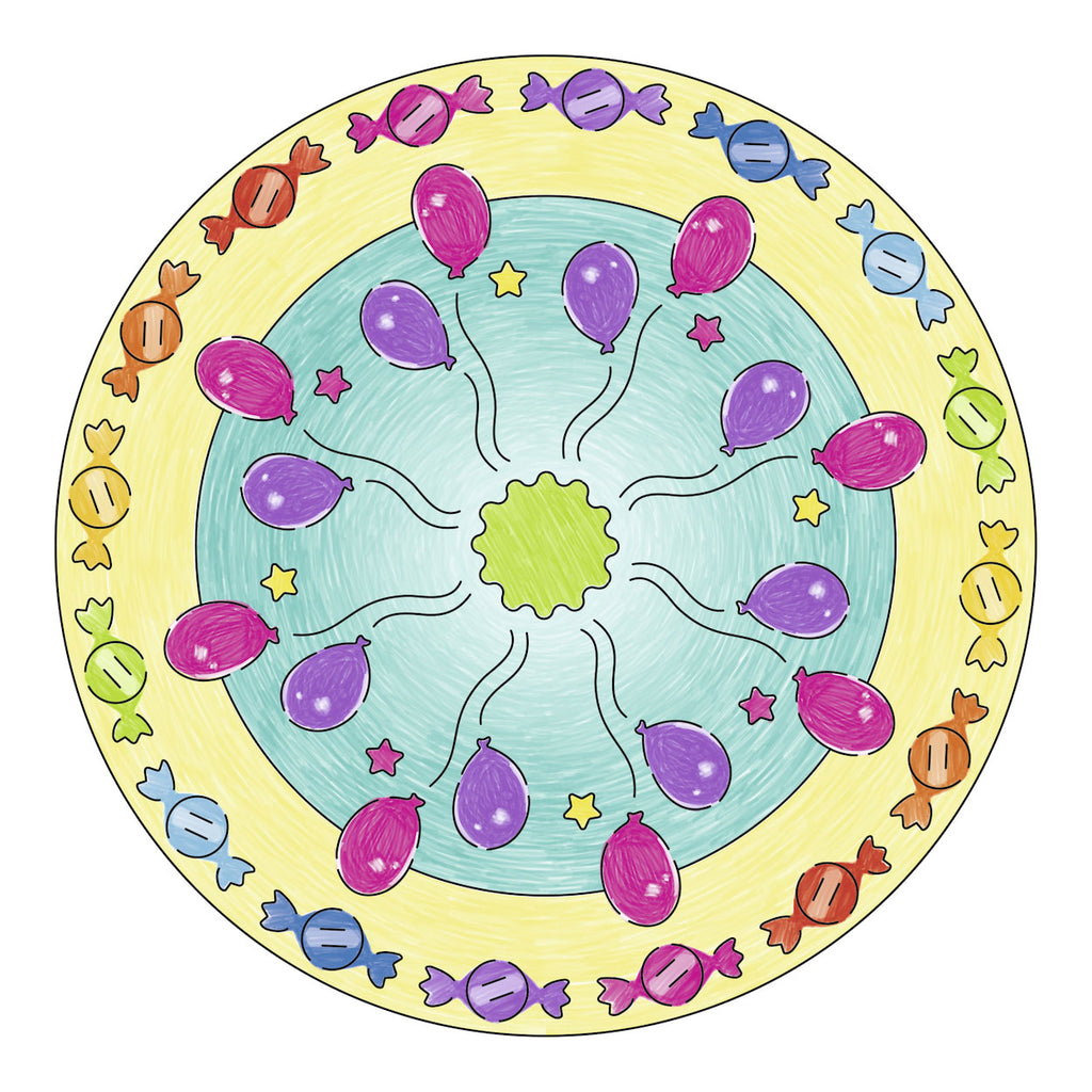 Mandala-designer ravensburger 2in1 - eenhoorn