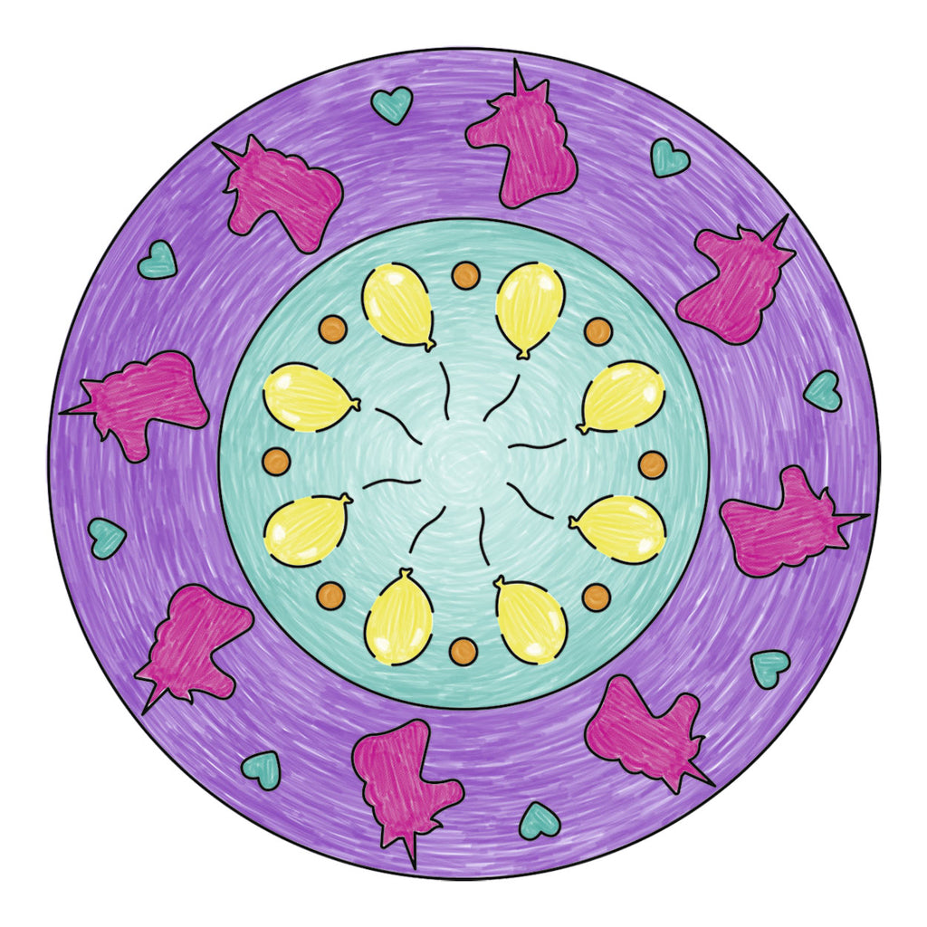 ravensburger mini mandala-designer unicorn