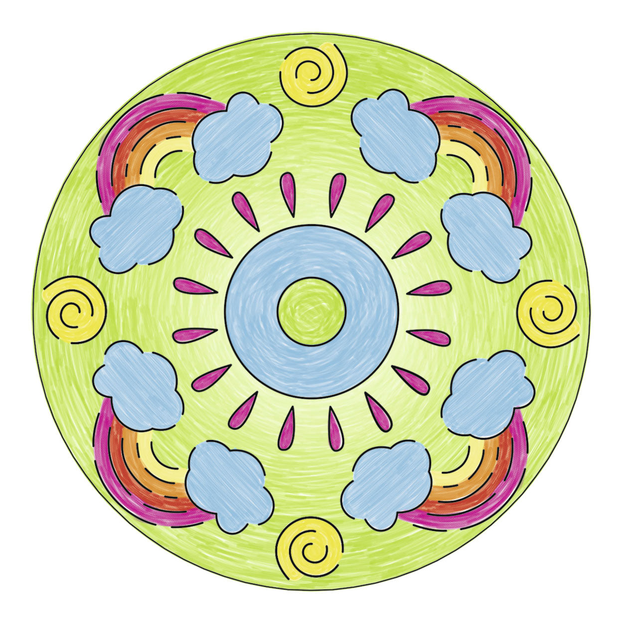 ravensburger mini mandala-designer unicorn