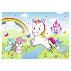 Ravensburger sprookjesachtige eenhoorn puzzel, 2x24st.