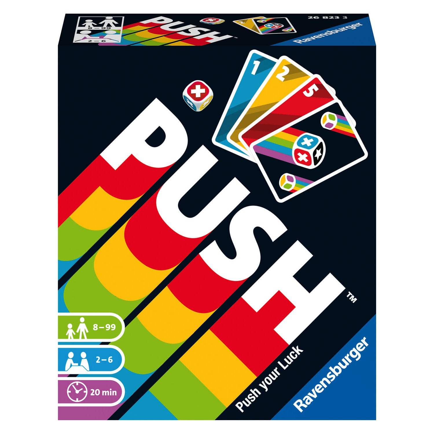 Ravensburger push dobbelspel