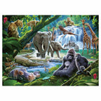 Ravensburger jungle dieren, 100st. xxl