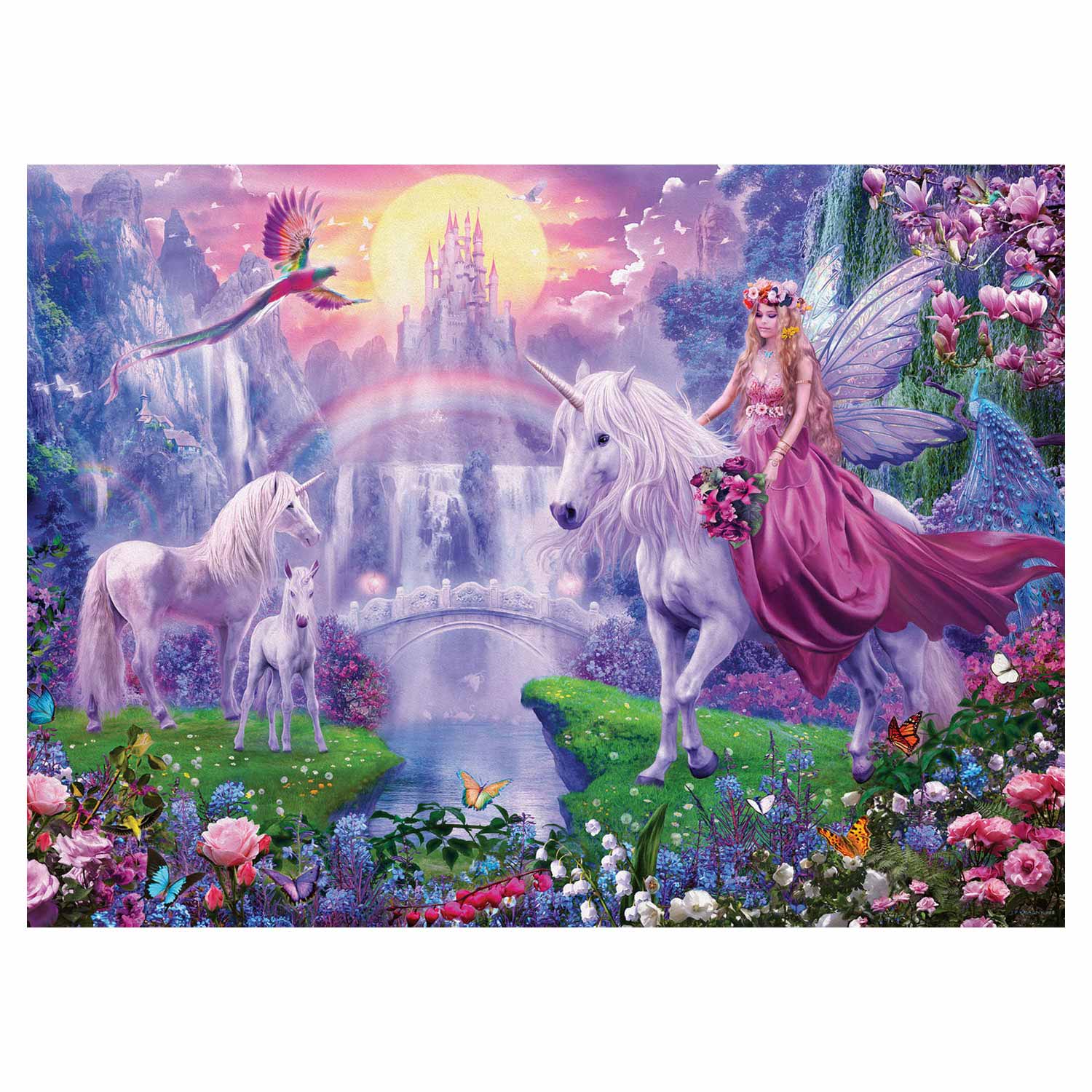 Ravensburger magische eenhoornnacht, 200st. xxl
