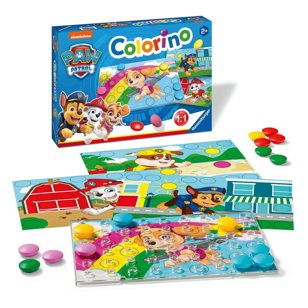 ravensburger paw patrol colorino kinderspel
