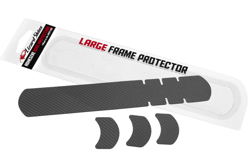 Lizard skins frame protector - large - carbon leather