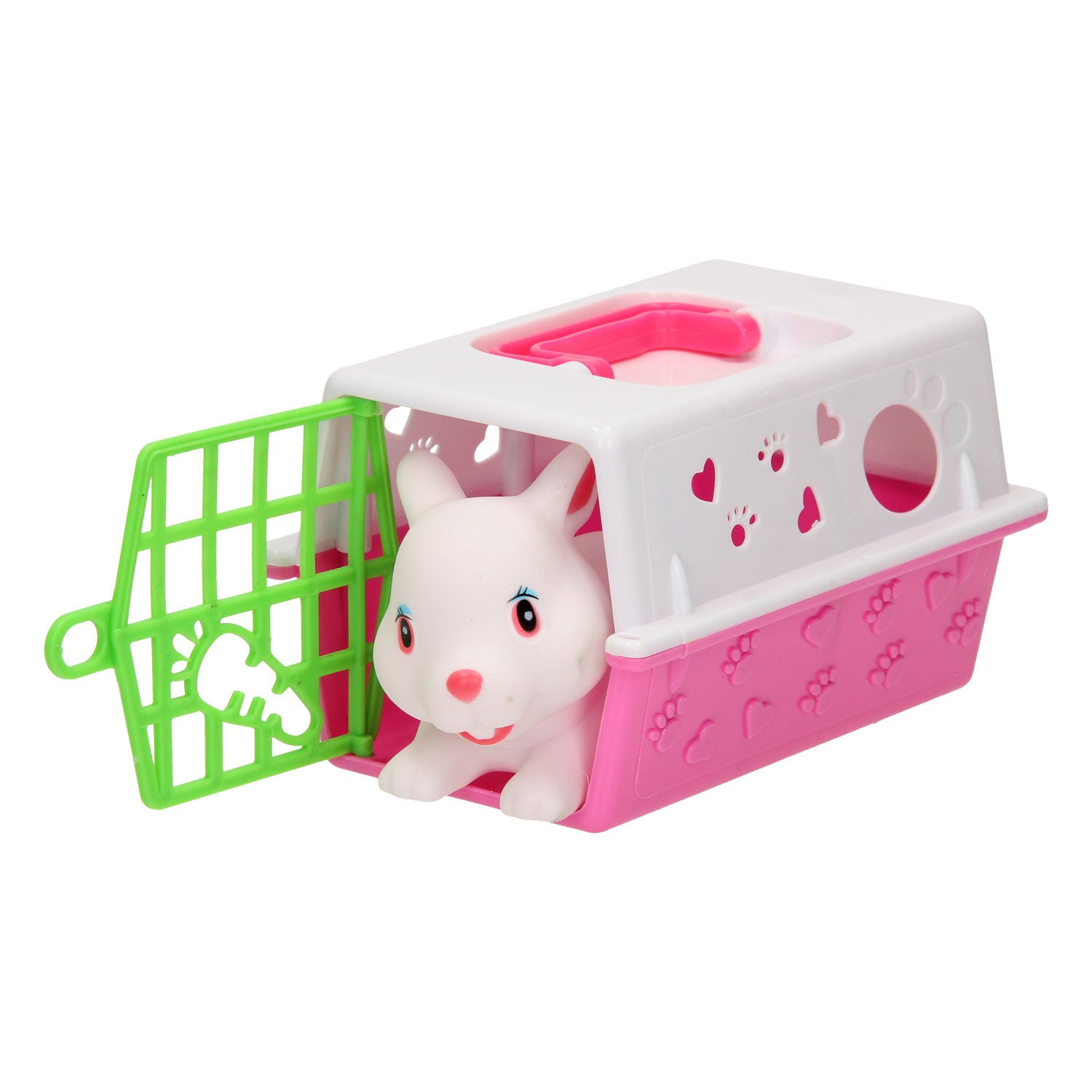 Toi-toys dier in koffer