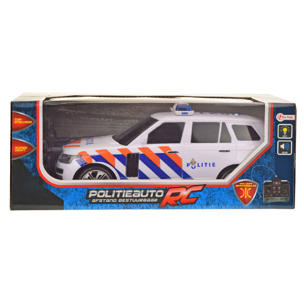 Toi-toys toi toys politieauto rc met licht geluid