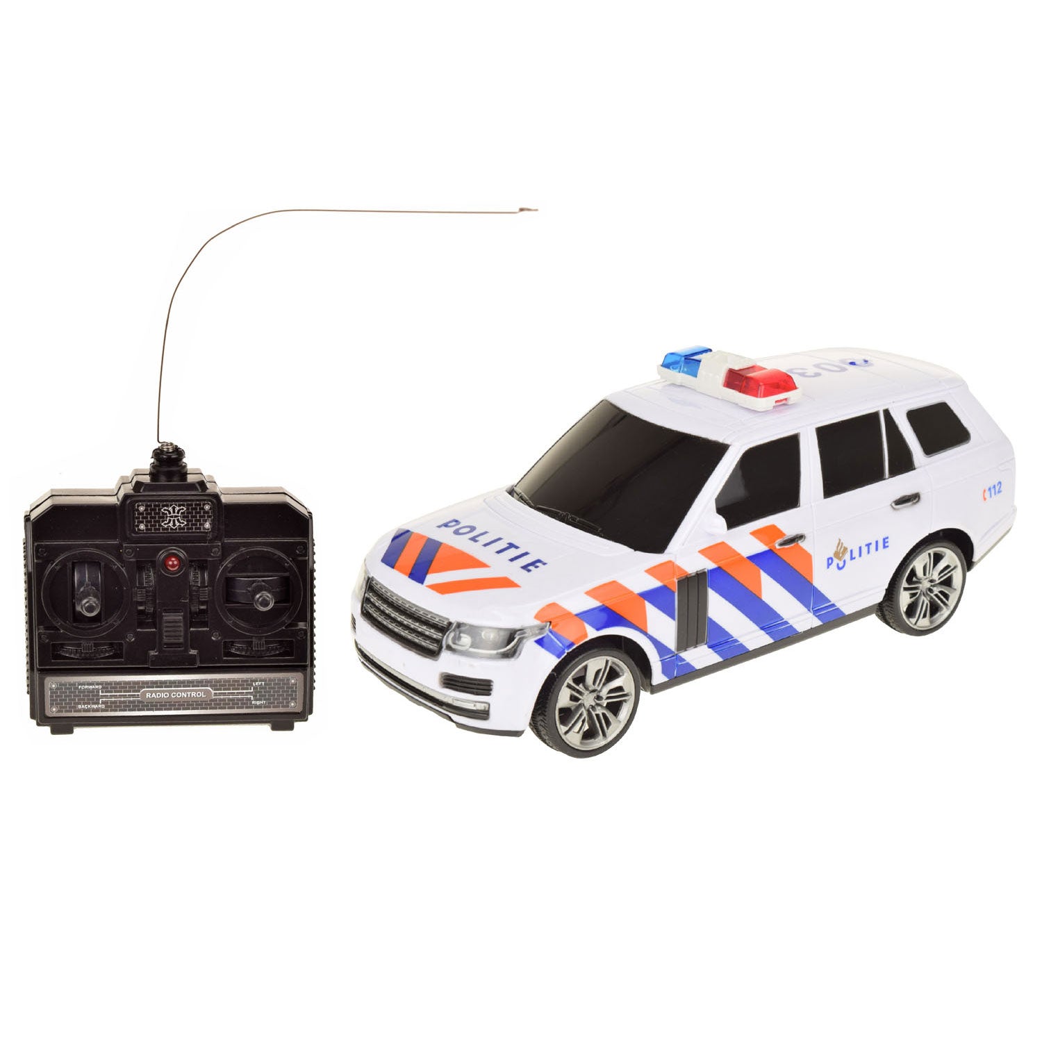 Toi-toys toi toys politieauto rc met licht geluid