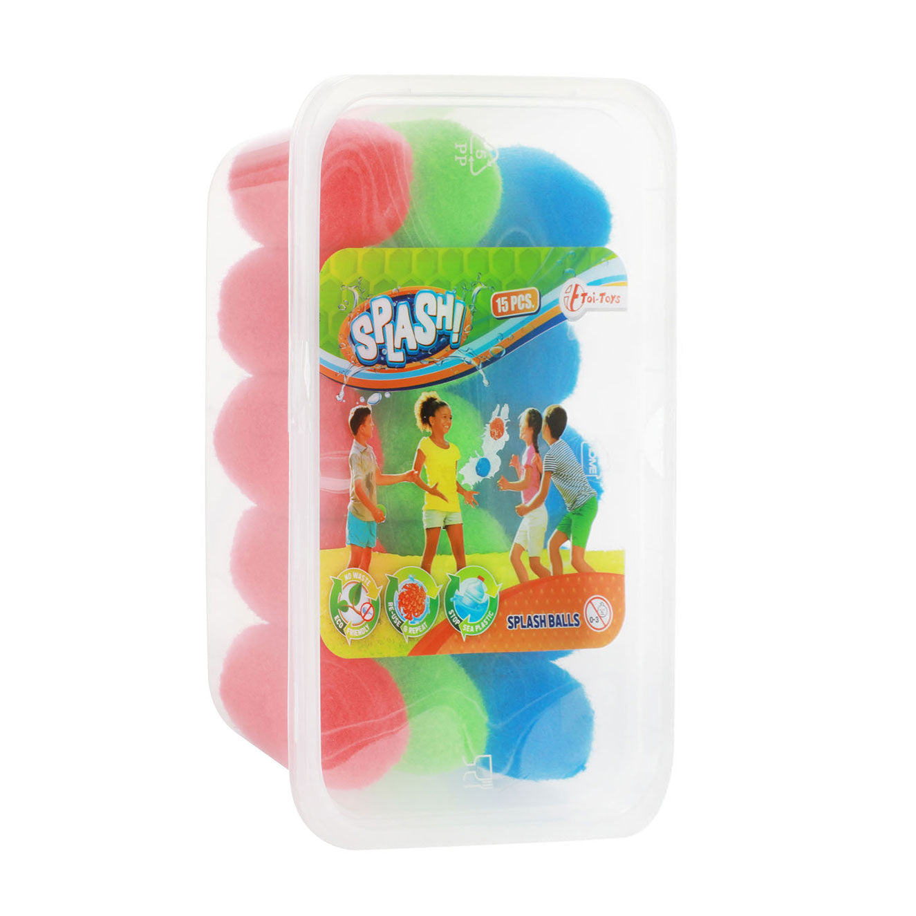 Splash toi-toys waterbombs ballen 5 cm 15 stuks