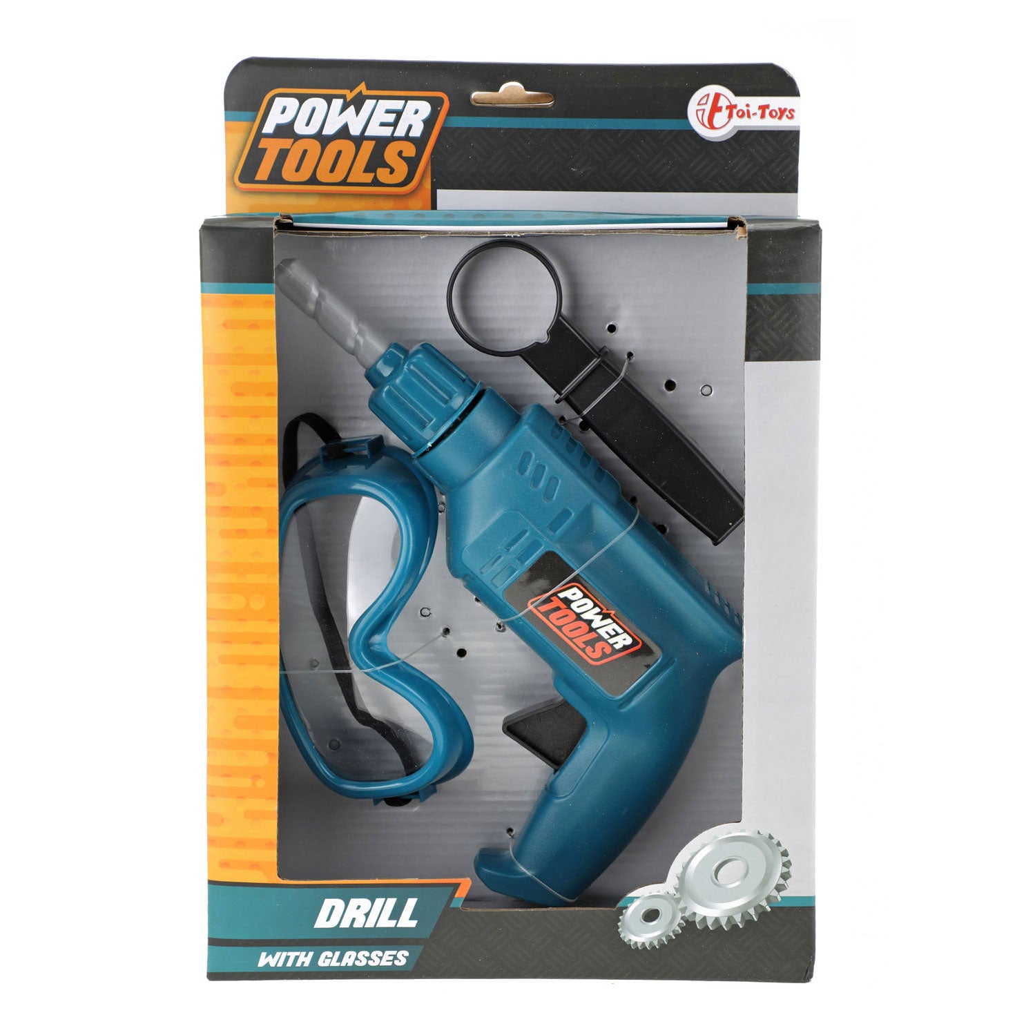 Toi-toys power tools boor met veiligheidsbril