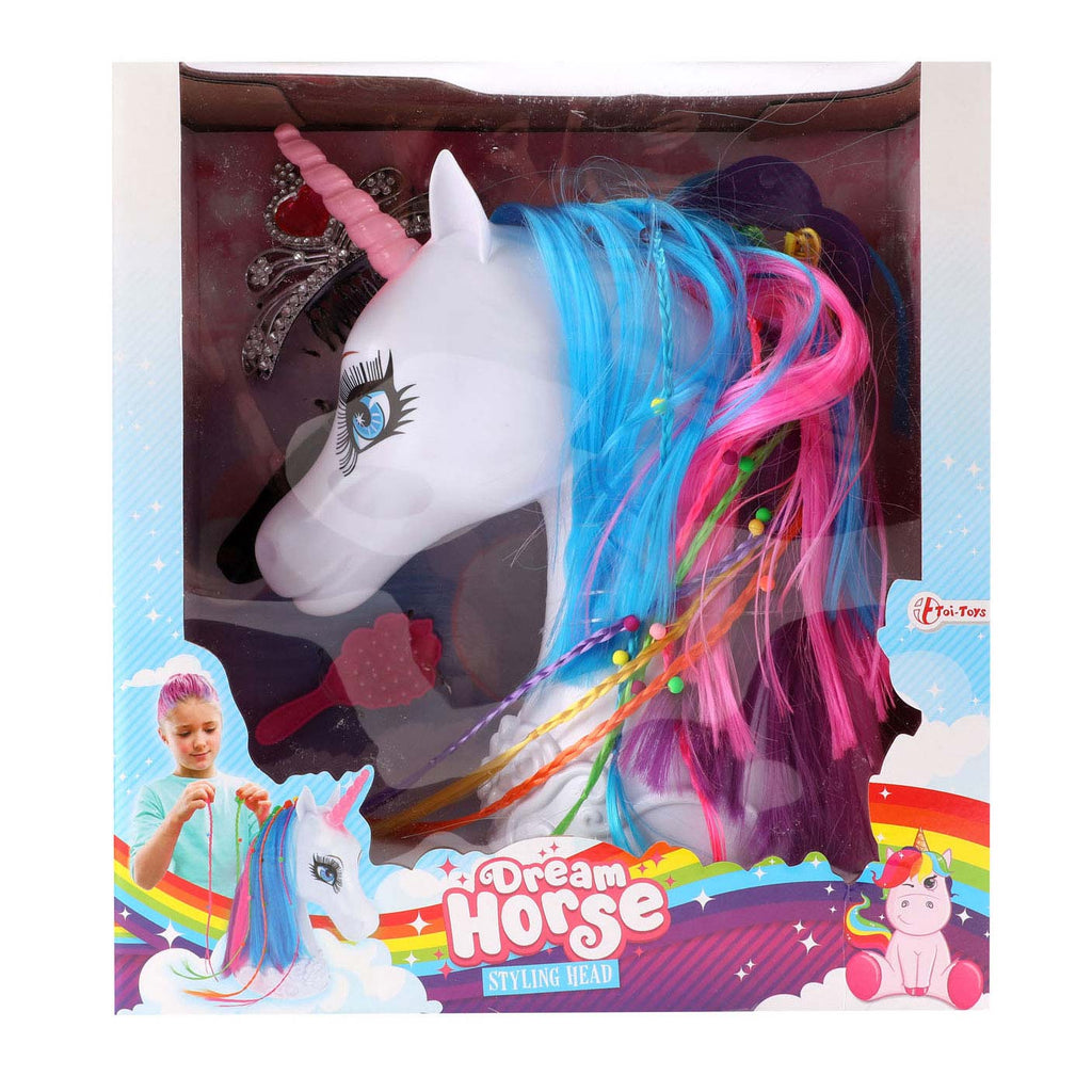 Dream Horse Kappop Eenhoorn met Accessoires