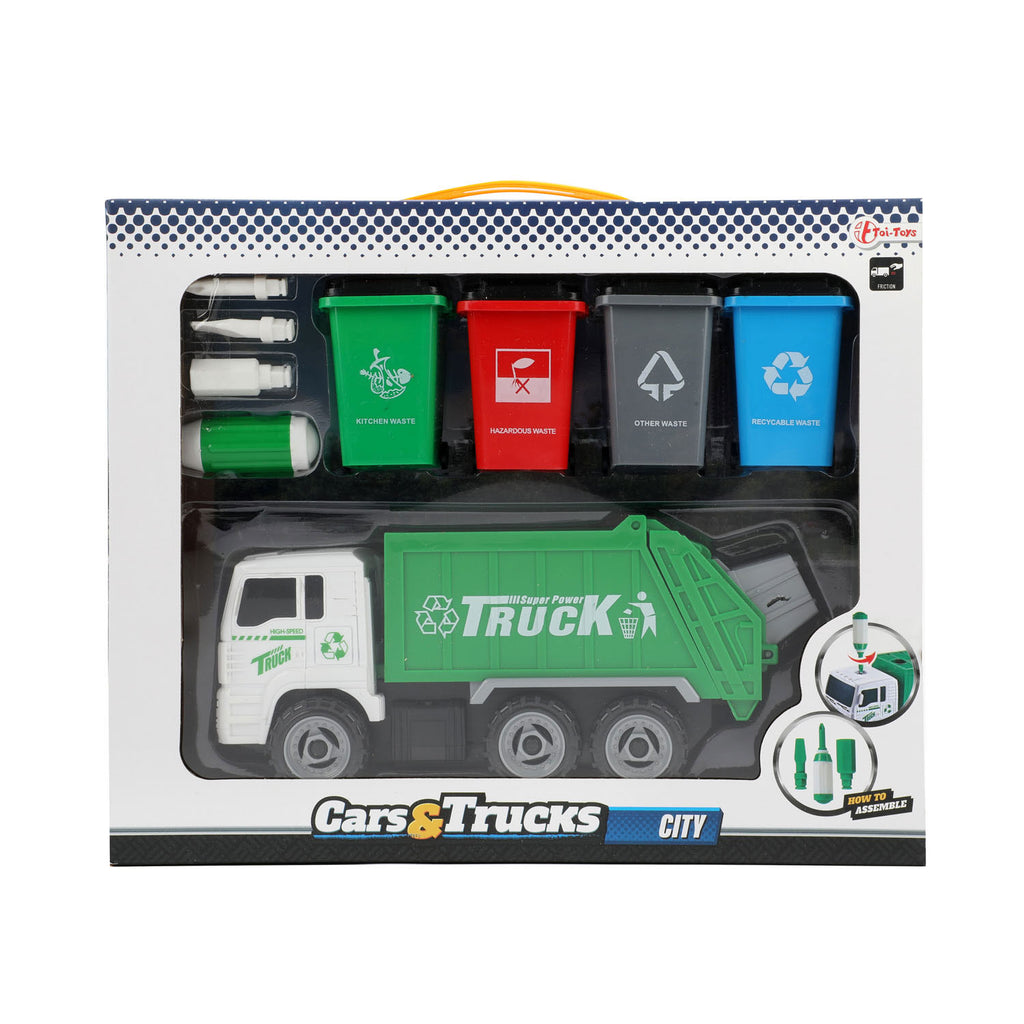 Cars Trucks Trucks Vuilniswagen + Accessoires