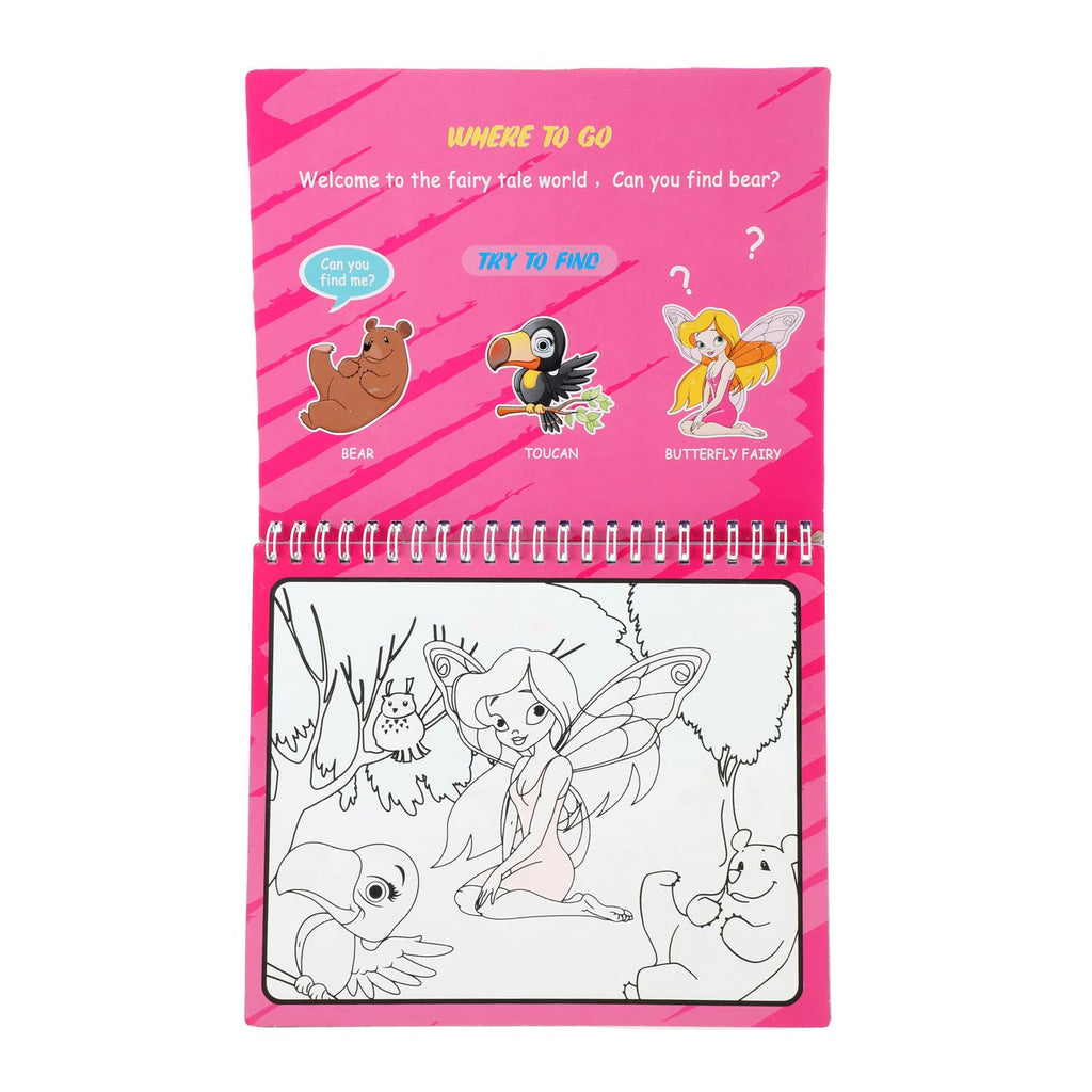 Toi-toys creativity kleuren met water prinses met stift