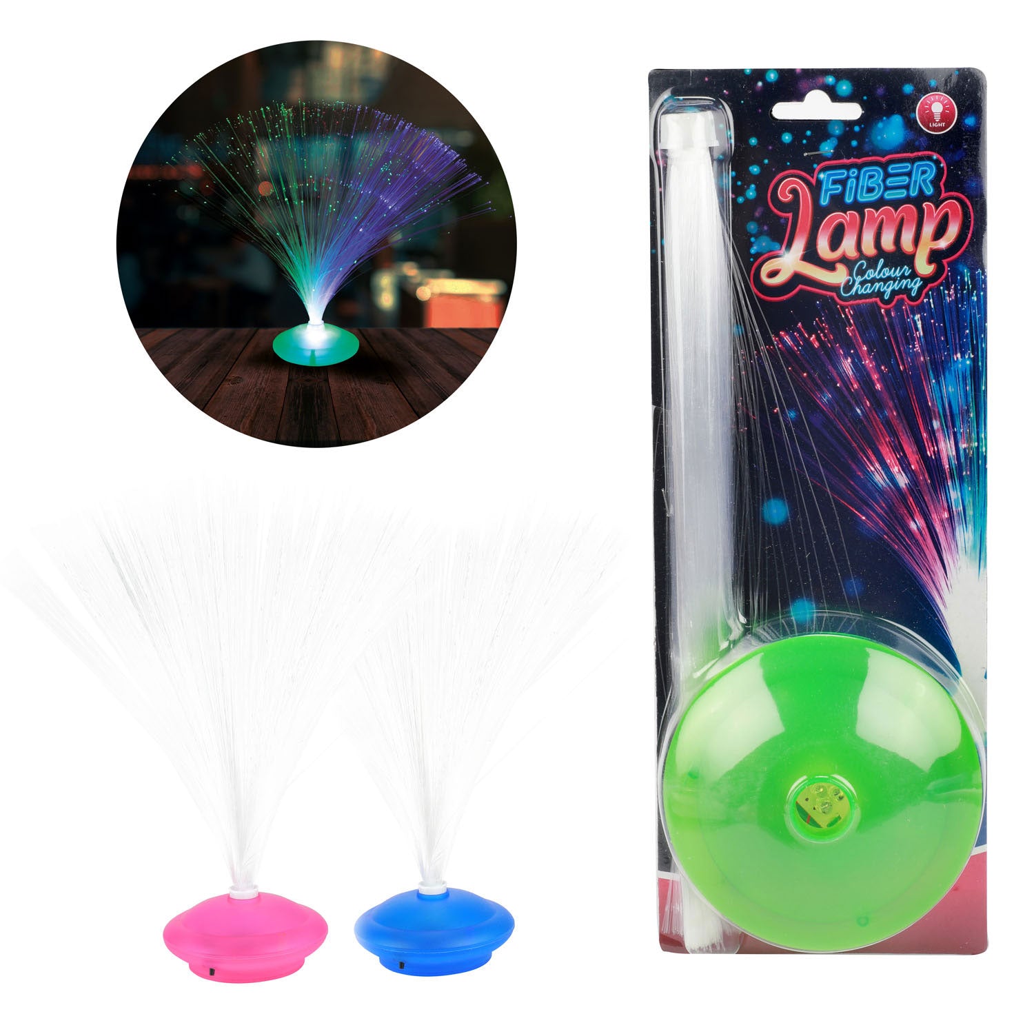 Toi-toys toi toys fiberlampje kleurveranderend