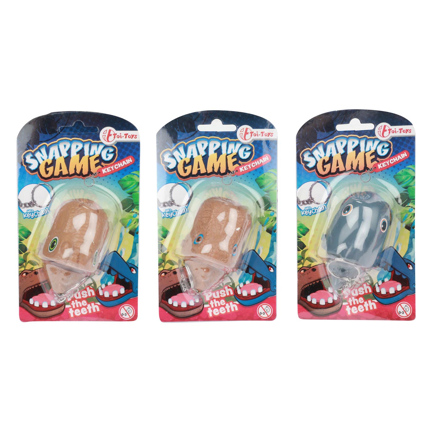 Toi-toys toi toys spel bijtend dier sleutelhanger