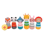 Fisher price houten kegelspel dieren