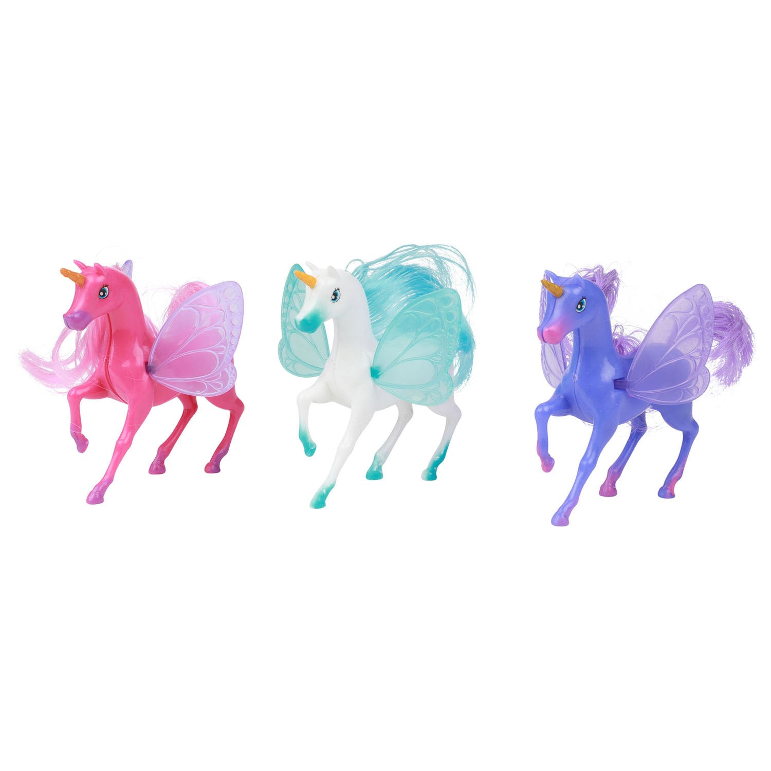Toi-toys toi toys mini eenhoorns 3 stuks op kaart