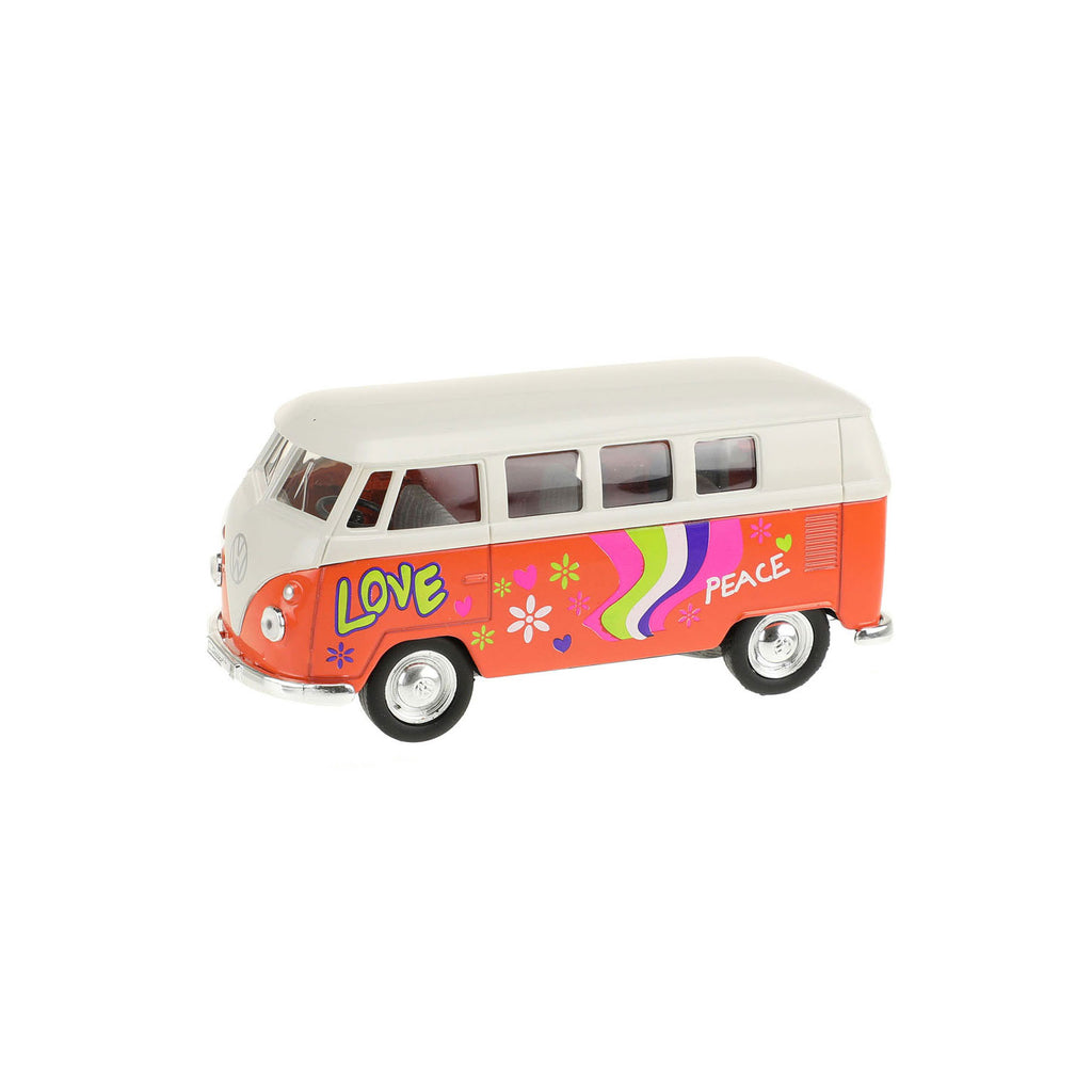 Toi-toys welly volkswagen 1963 bus met print