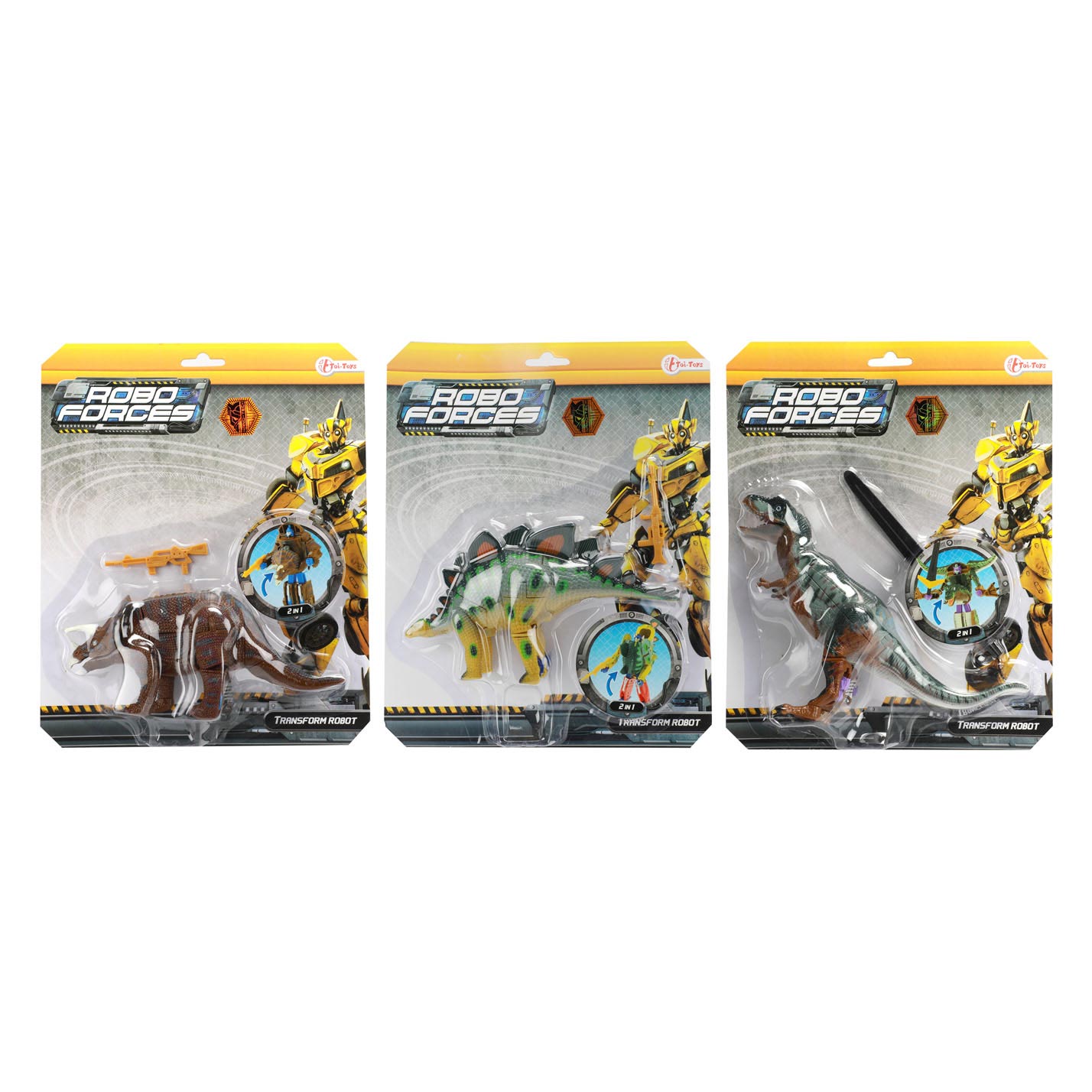 Toi-toys toi toys dinosaurus krijger 17 cm