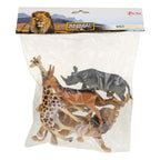 Toi-toys animal world wilde dieren deluxe 5stuks in zak