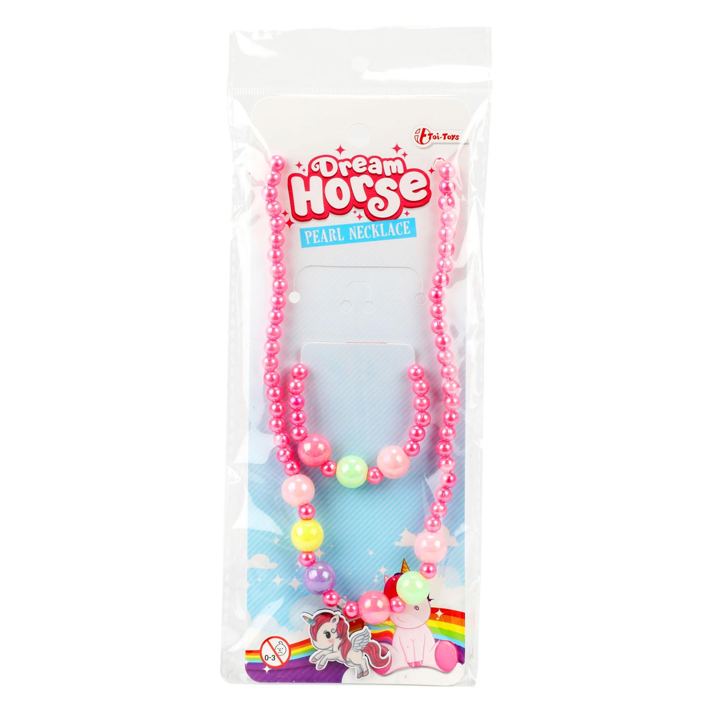 Dream horse parelketting en armband eenhoorn