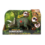Toi-toys world of dinosaurs dilophosaurus, beweegbare dino met geluid