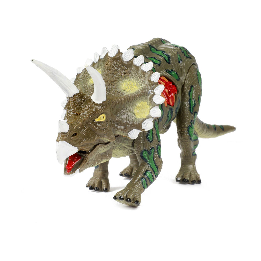 Toi-toys world of dinosaurs dilophosaurus, beweegbare dino met geluid