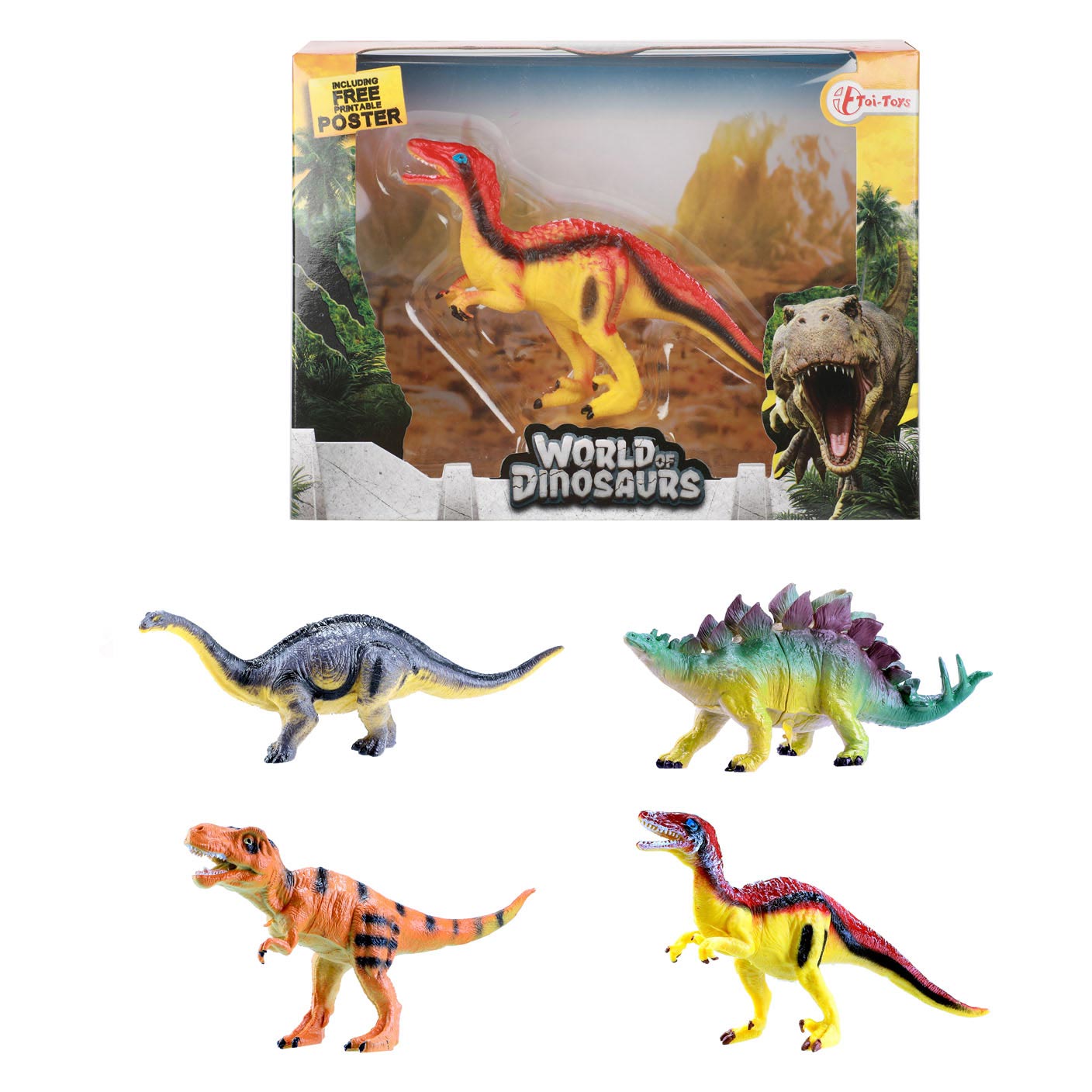 Toi-toys world of dinosaurs dinosaurus