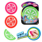 Toi-toys air superflexibele rubberen frisbee 17 cm verschillende uitvoeringen