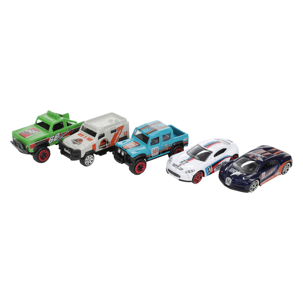 Toi-toys toi toys race rally auto set 5-delig