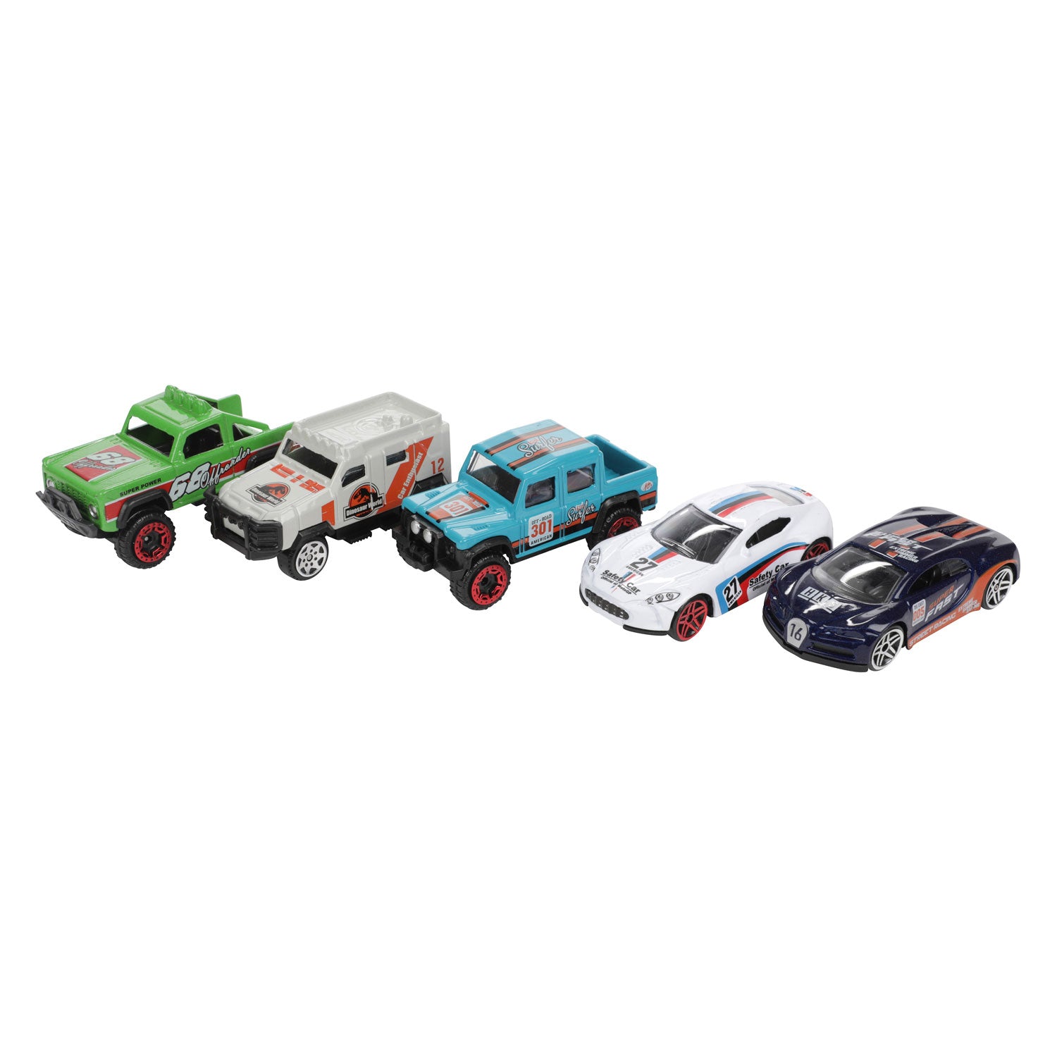 Toi-toys toi toys race rally auto set 5-delig
