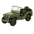 Toi-toys pull-back welly jeep willys mb modelauto