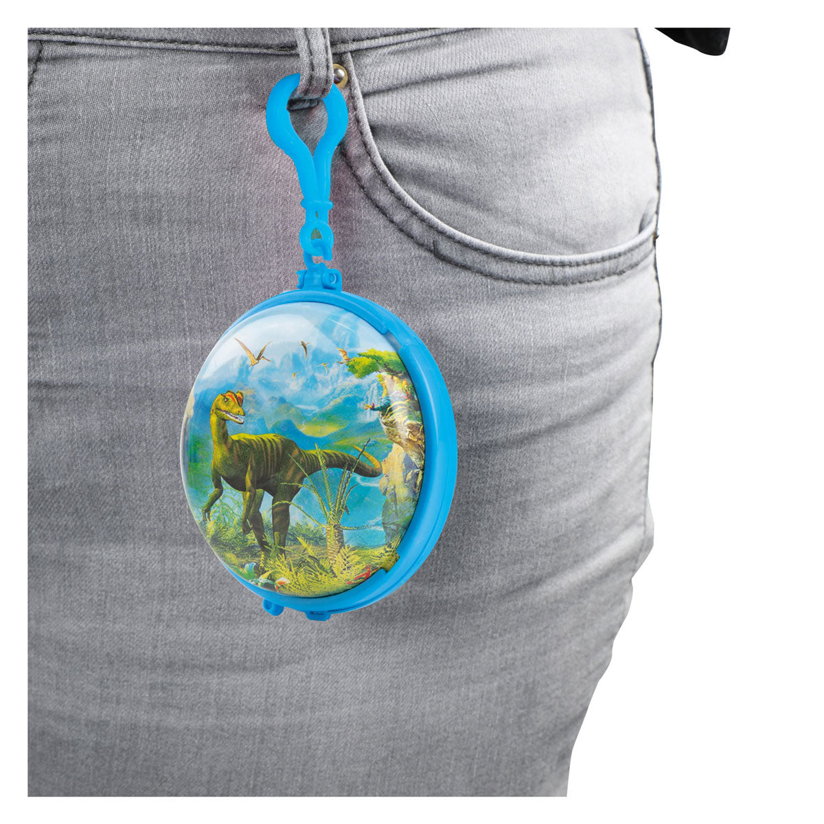 World of dinosaurs sleutelhanger met mini dino's