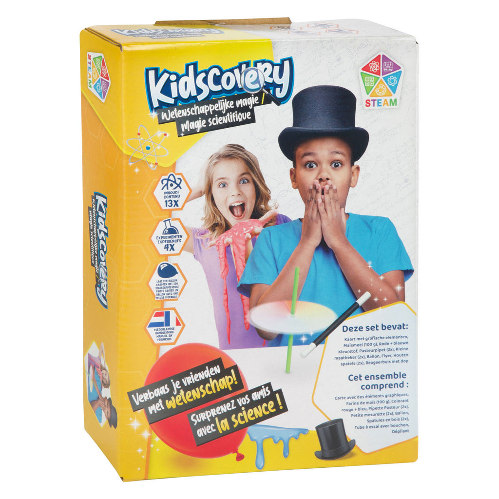Kidscovery wetenschap magie