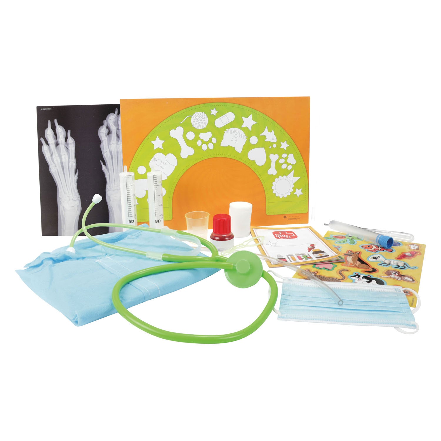 Kidscovery experiment dierenarts set xl