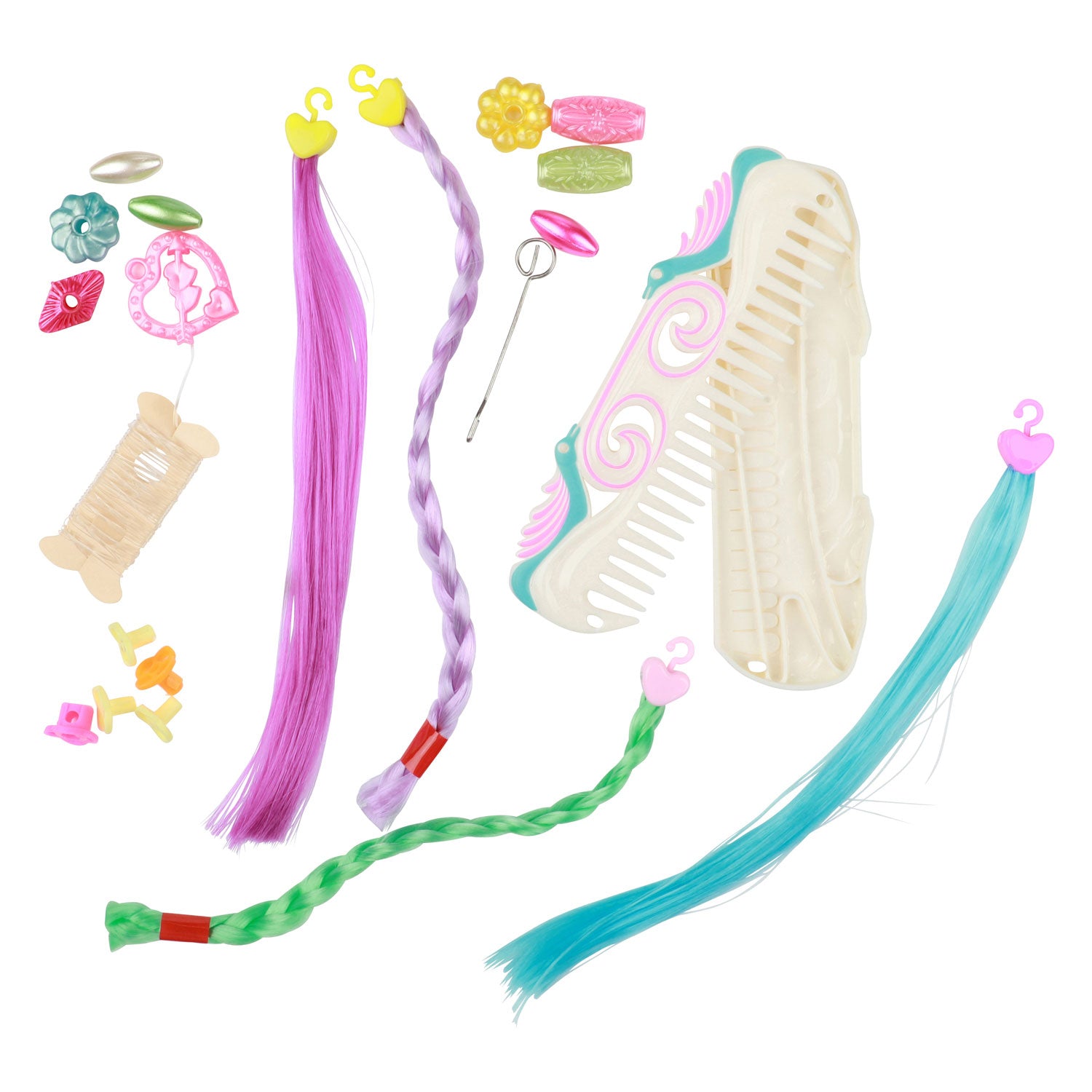 Toi-toys versier je haren kralen en haarlokken set