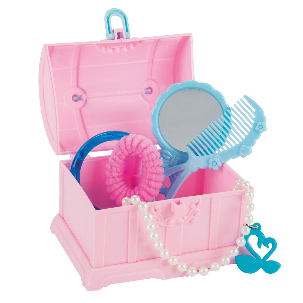 Toi-toys ice princess sieraden in schatkist met licht en geluid