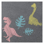 Toi-toys world of dinosaurs stoepkrijt dino met sjablonen, 10dlg.