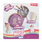 Toi-toys toi toys unicorn stoepkrijt + sjablonen