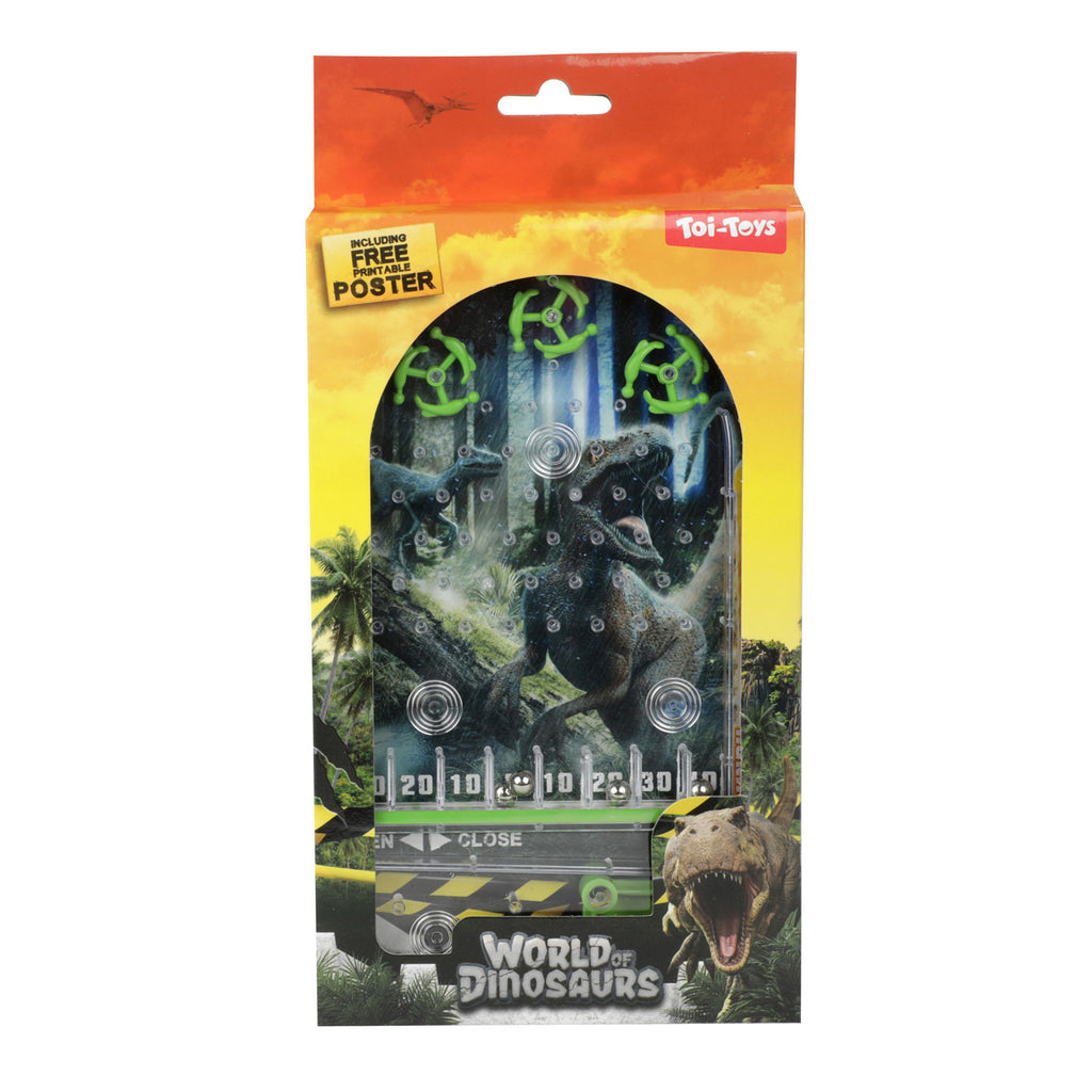 Toi-toys world of dinosaurs flipperspel