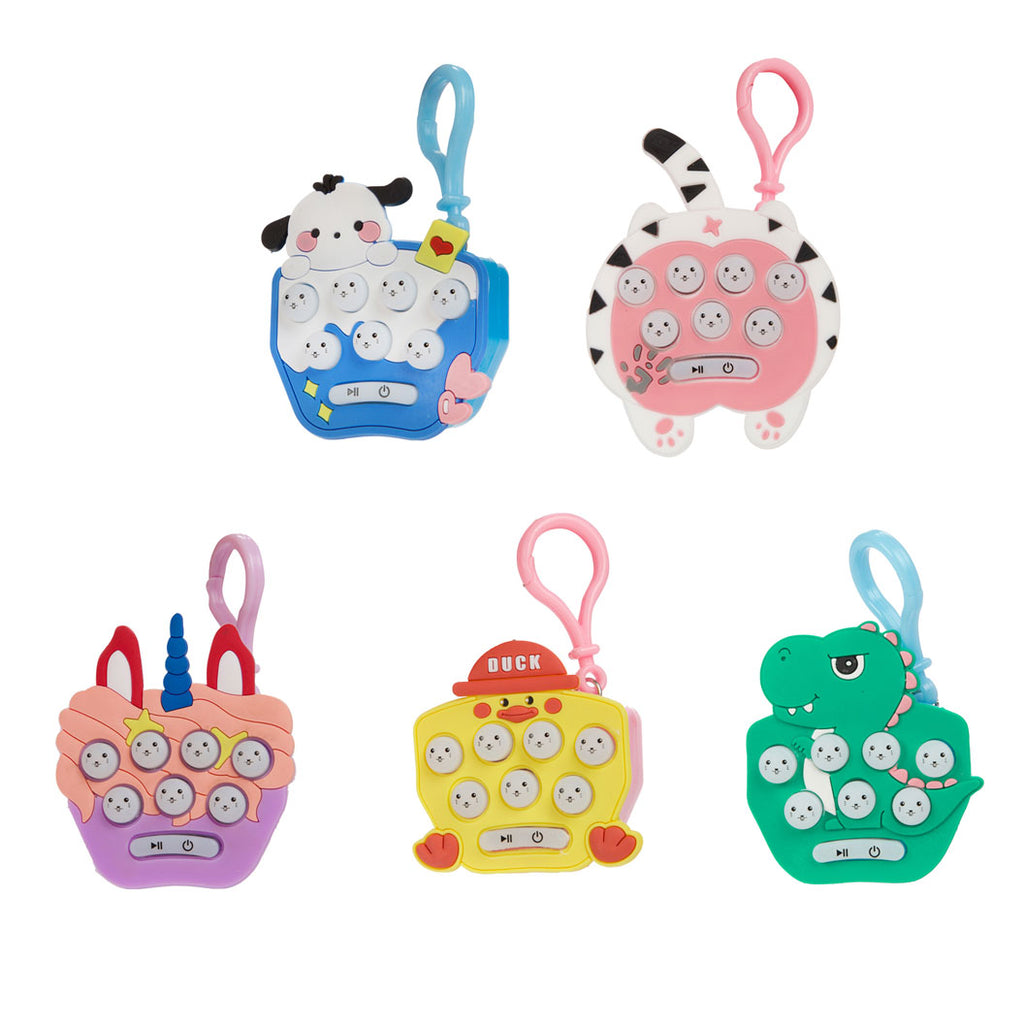 Toi-toys geheugenspel mollen vangen aan sleutelhanger