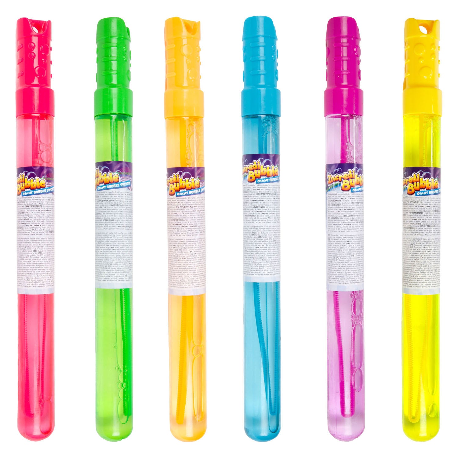 Toi-toys incredibubble bellenblaaszwaard 148ml, 24st.