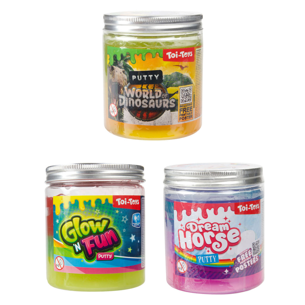 Toi-toys toi toys glow in the dark putty xl