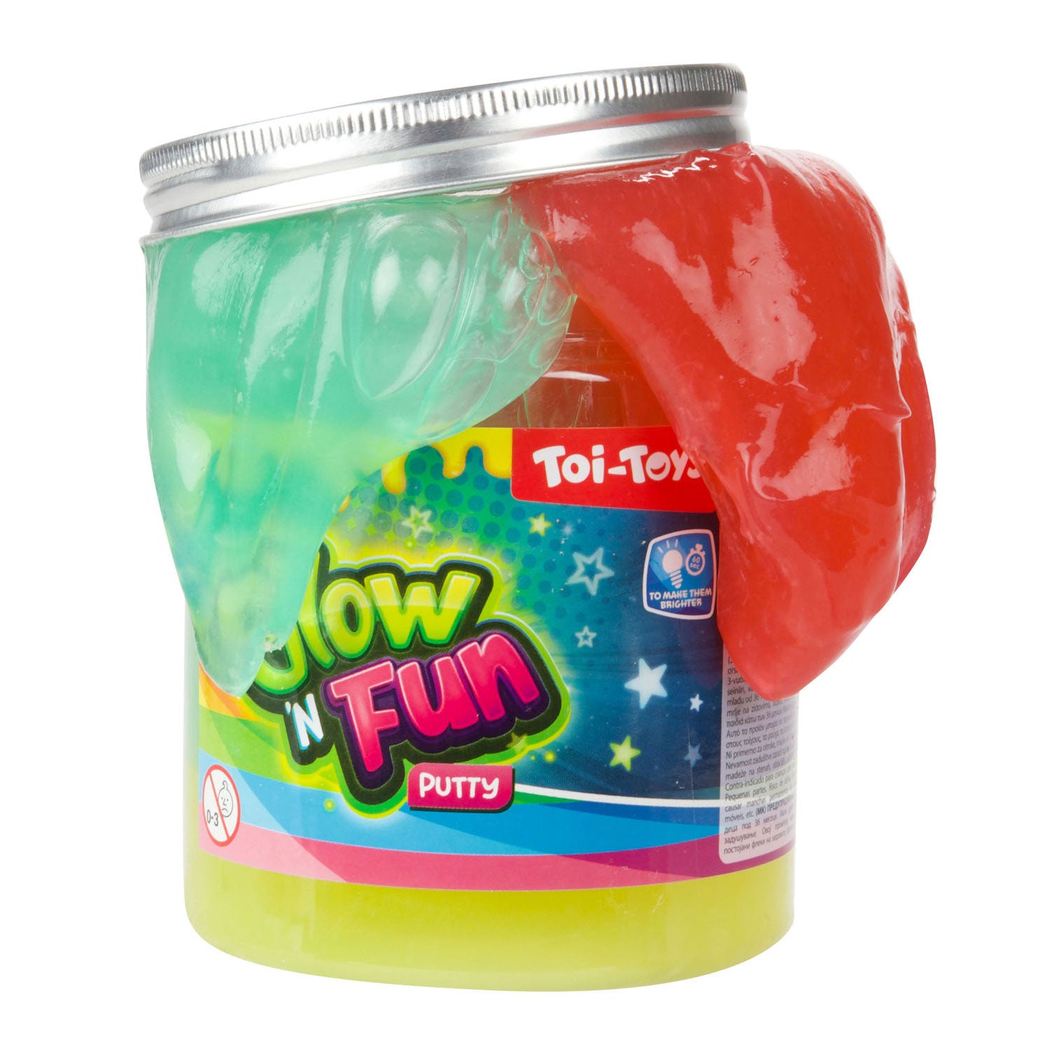 Toi-toys toi toys glow in the dark putty xl